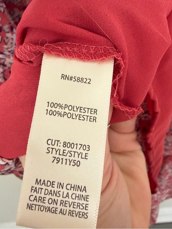 Max Studio Floral Smocked Midi Dress - Size L - Picture 12 of 12